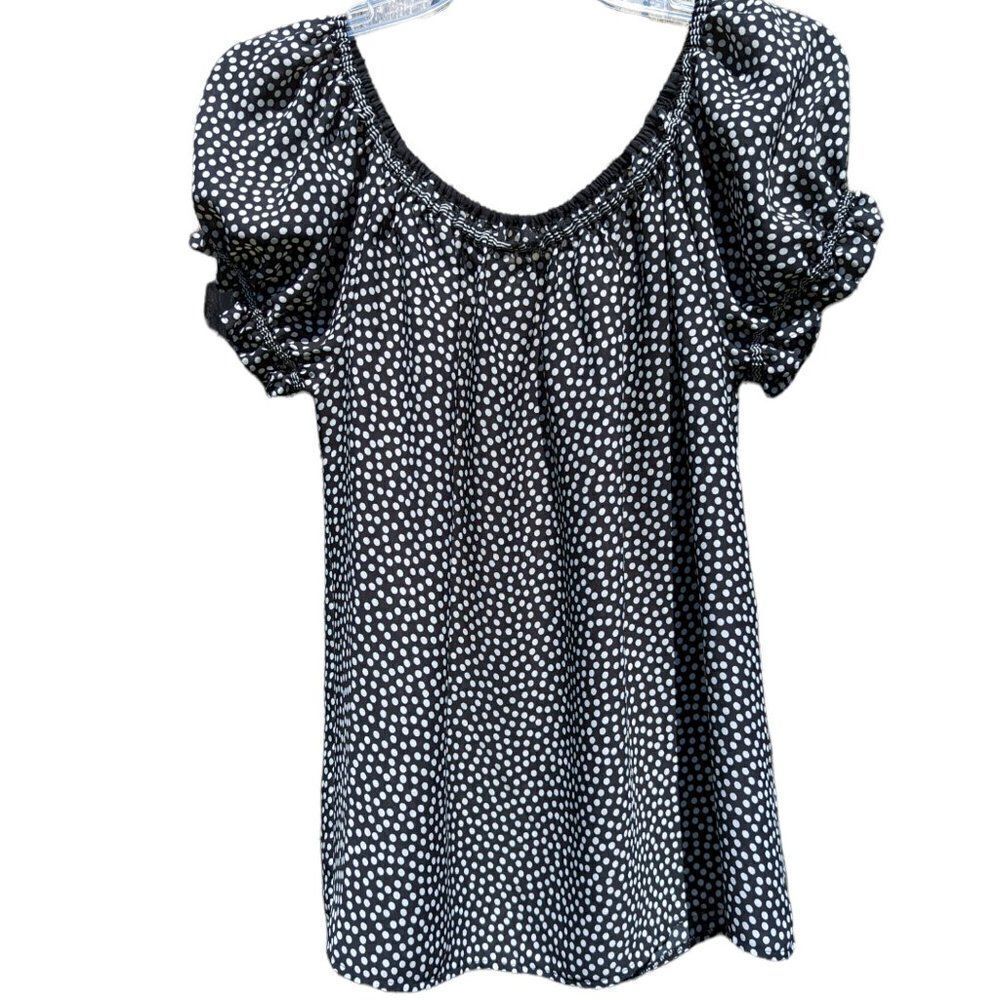 Max Studio Black Blouse